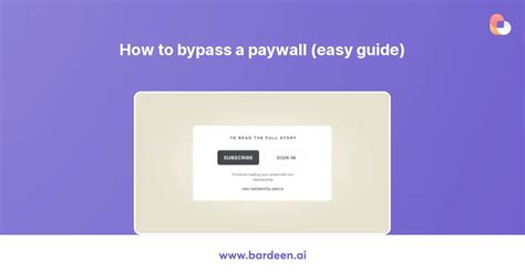 fansly paywall bypass|How to bypass any paywall for free (18 methods)